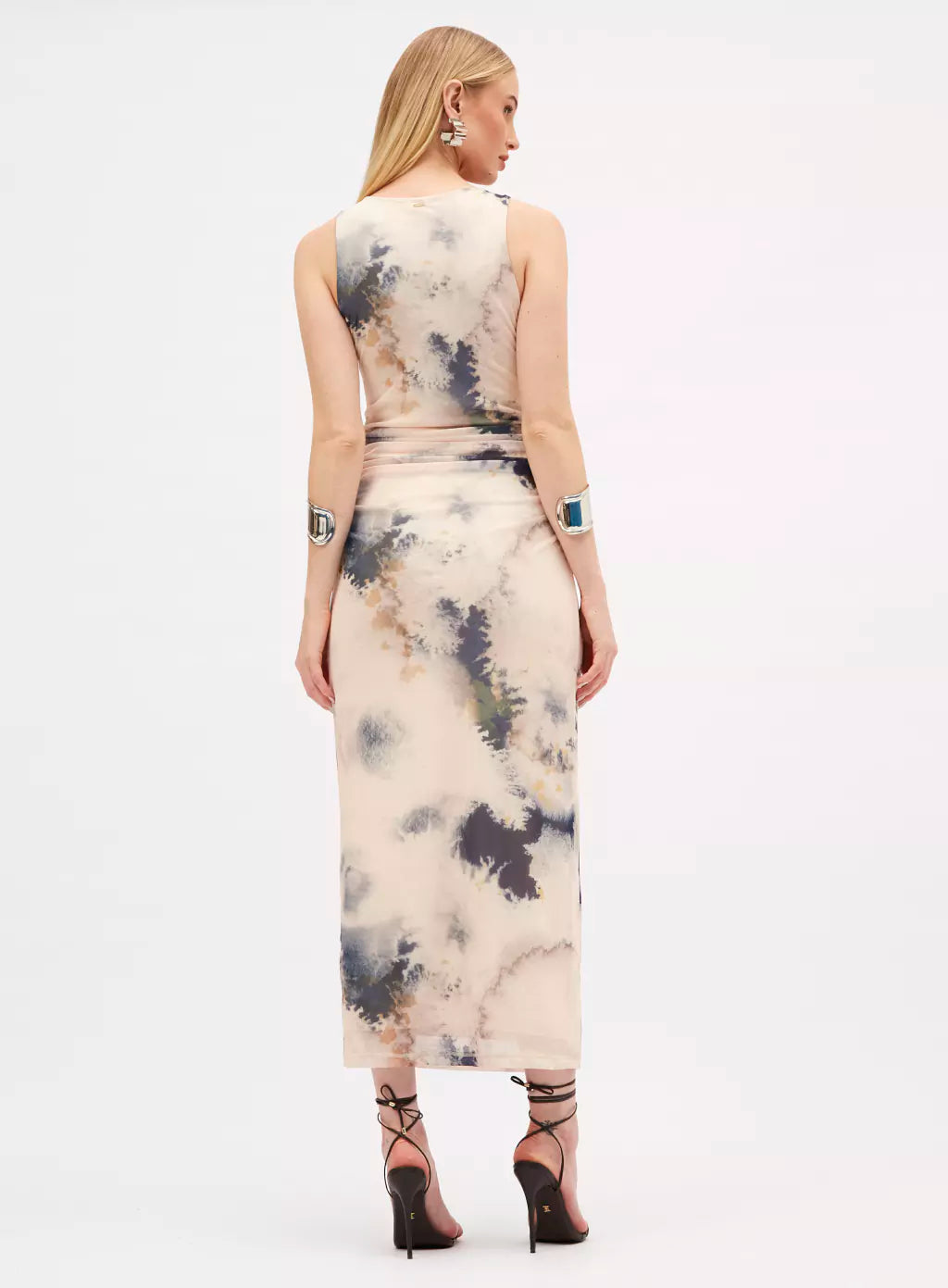 VESTIDO TULE ESTAMPADO