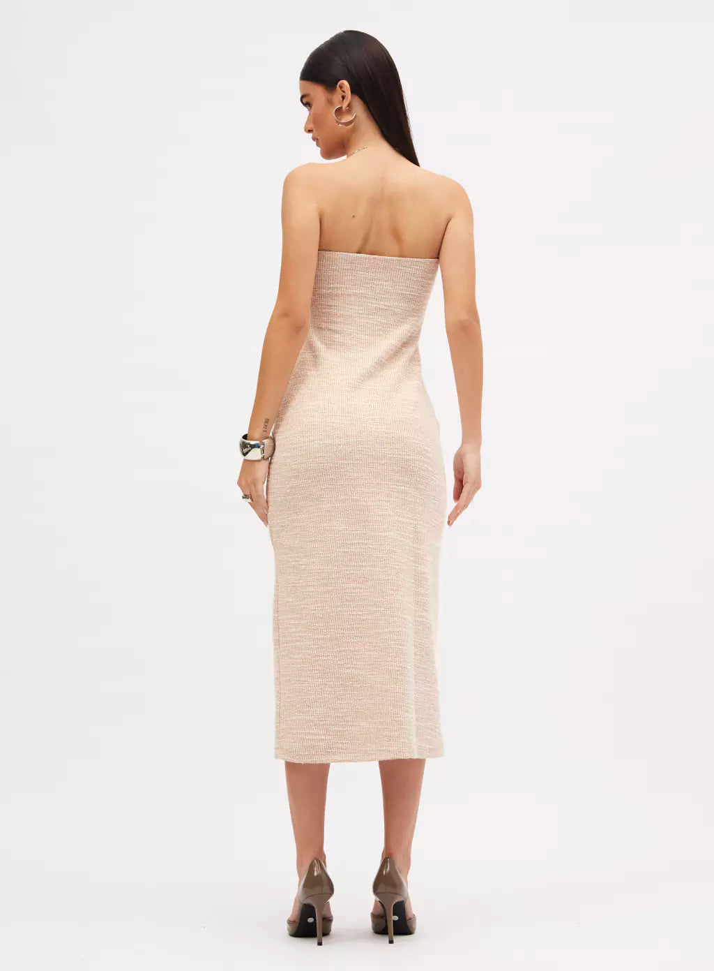 Vestido Sommer Bege Torrone