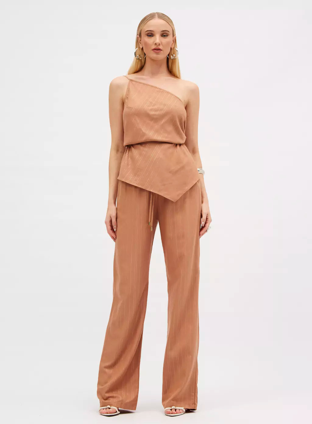 Calça Sommer Bege/Dourada