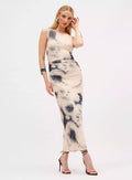 Vestido Tule Watercolor