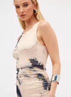 Vestido Tule Watercolor
