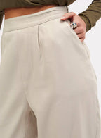 Calça Linho Bege Esquilo