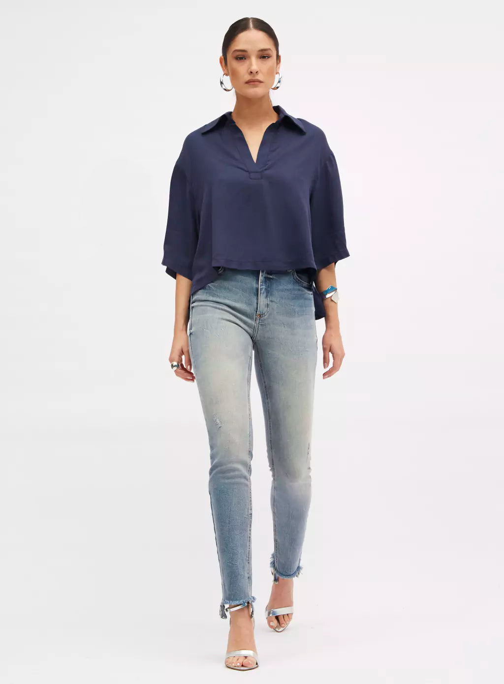 Blusa Sommer Azul Olympic