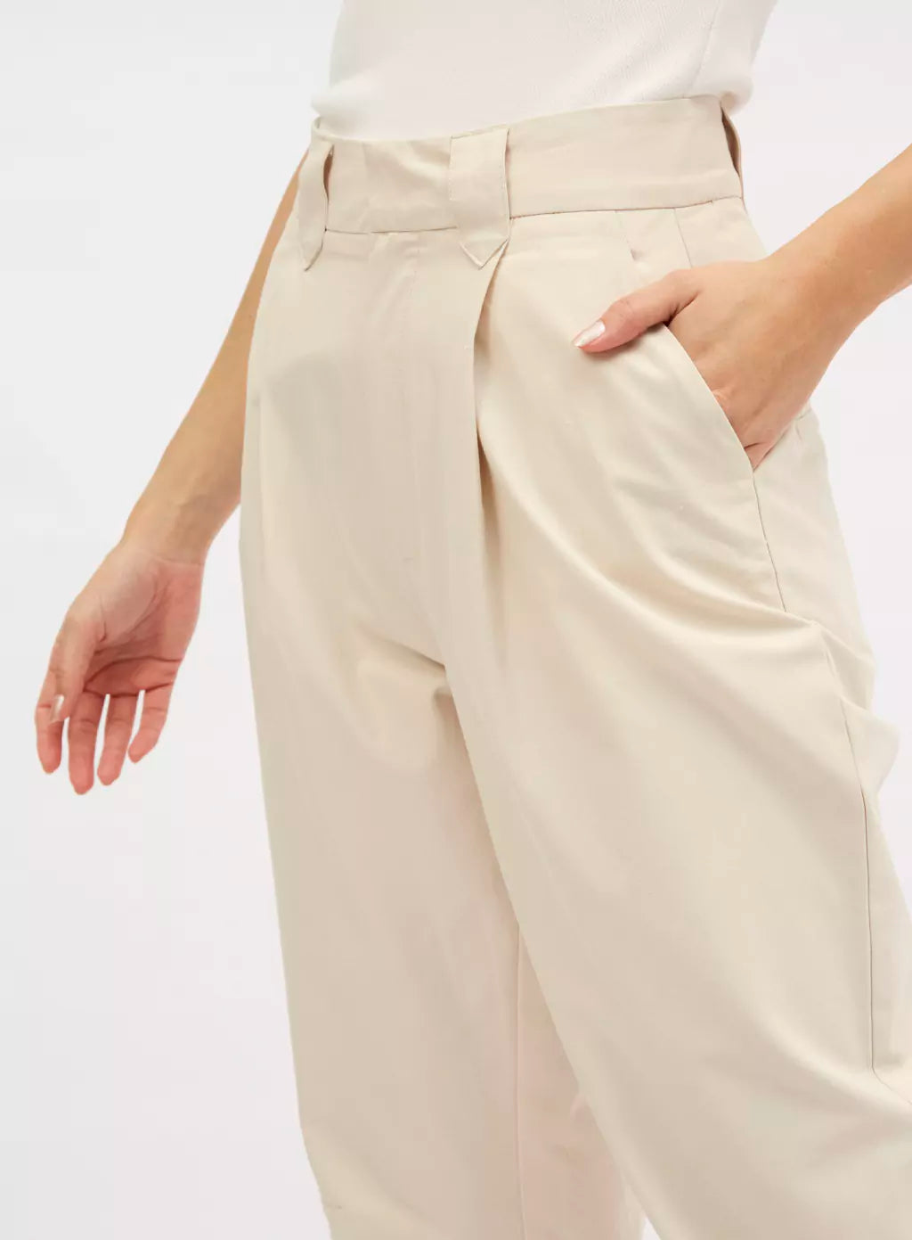 Calça Sommer Bege Italian